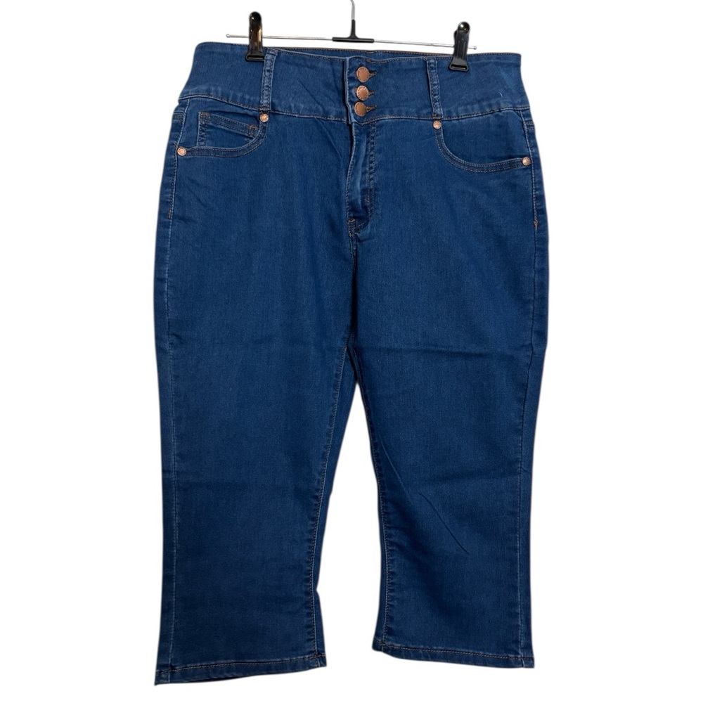 Love You Branded Stretch Capri Jeans 13/14